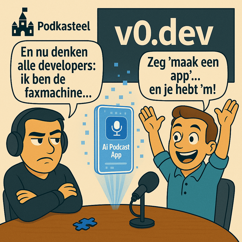 Cover image for Binnen een half uur je eigen app bouwen (v0.dev)