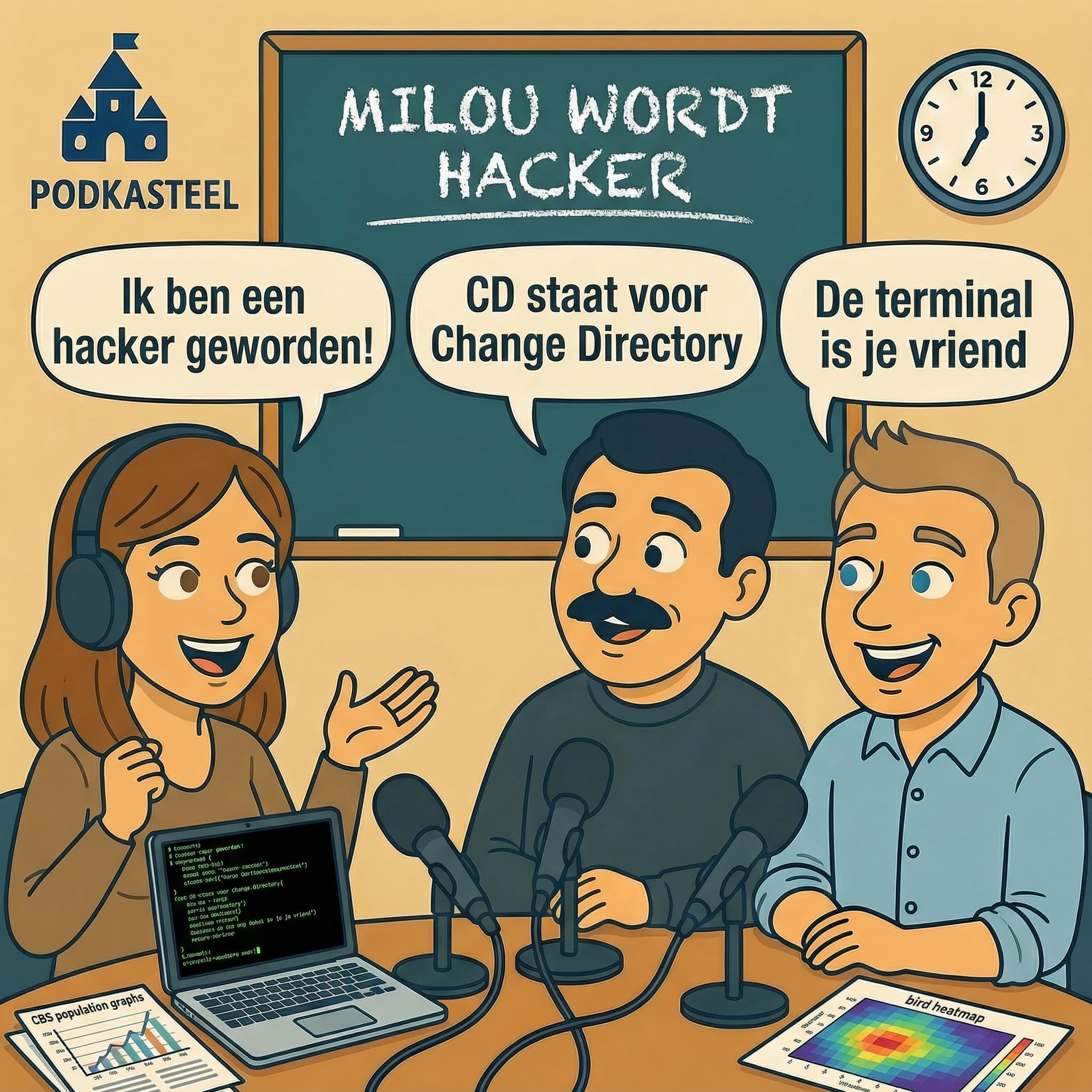 Cover image for 62. Milou wordt hacker