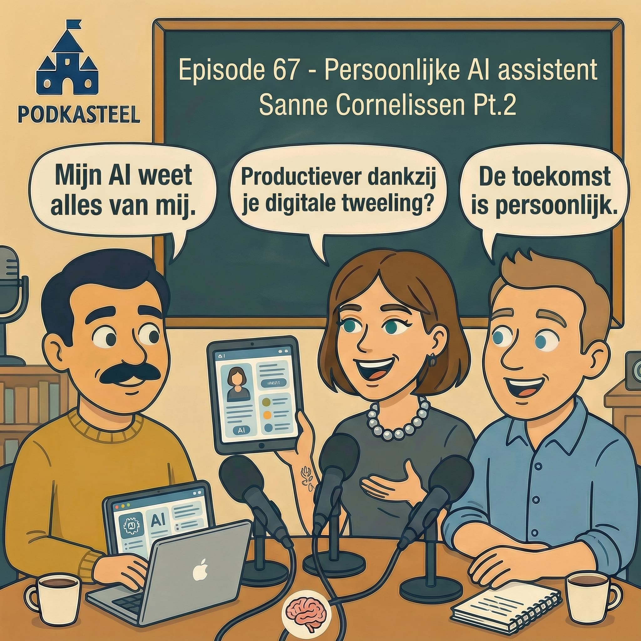 Cover image for 67. Persoonlijke AI assistent - Sanne Cornelissen (Deel 2)
